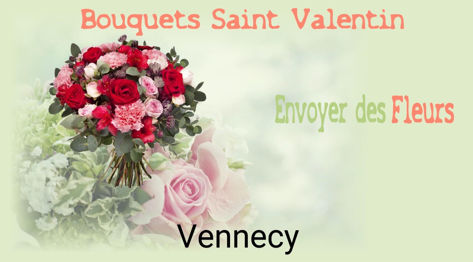 Roses de Saint-Valentin livrées à Vennecy